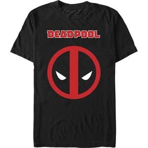 Deadpool Faux Jersey Logo Marvel Comics Tshirt